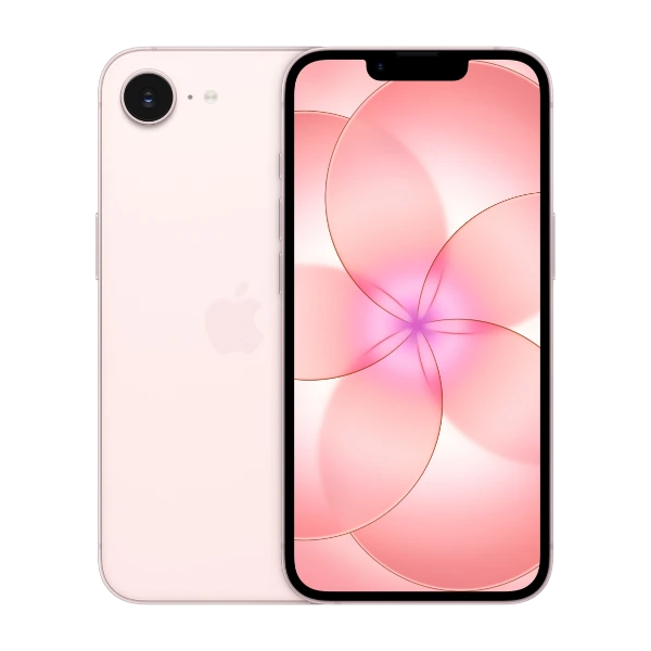 iPhone 17e color rosa vista frontal