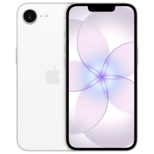 iphone 17e color blanco vista frontal y trasera.nuevo